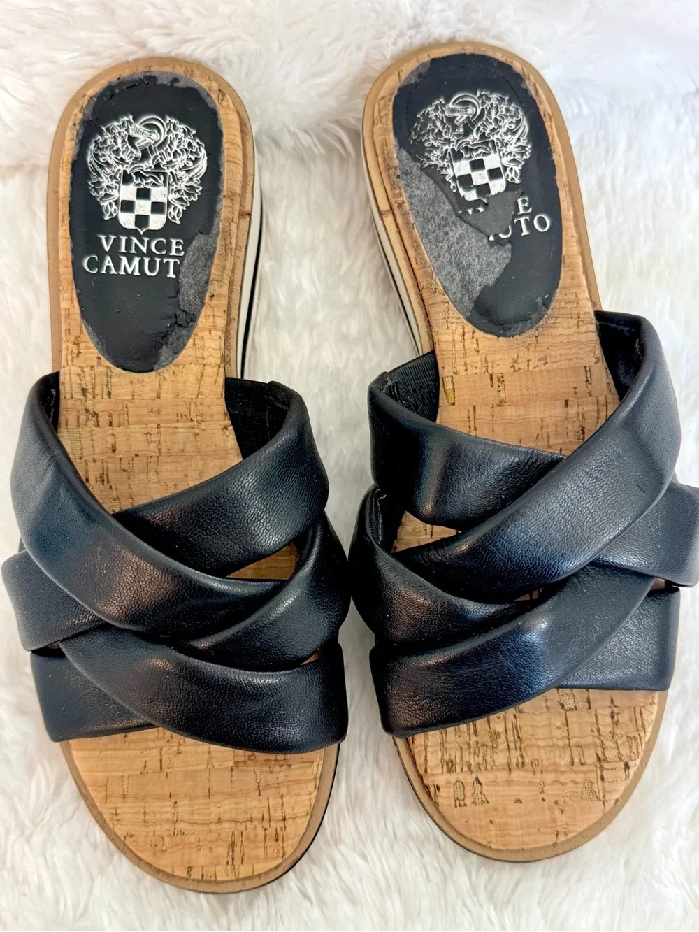 Vince Camuto Vivistie Slide Wedge Sandal 6.5